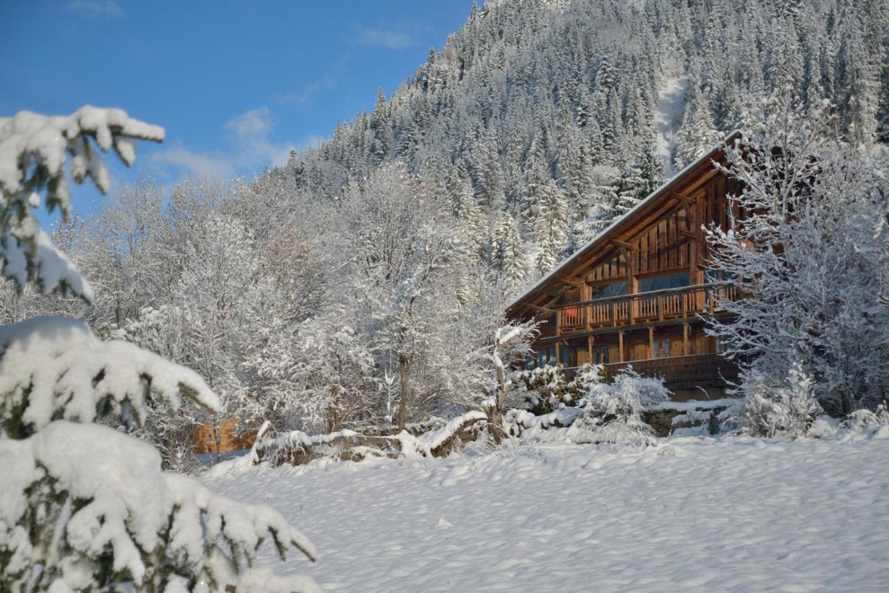 Chalet Cannelle Châtel Eksteriør bilde