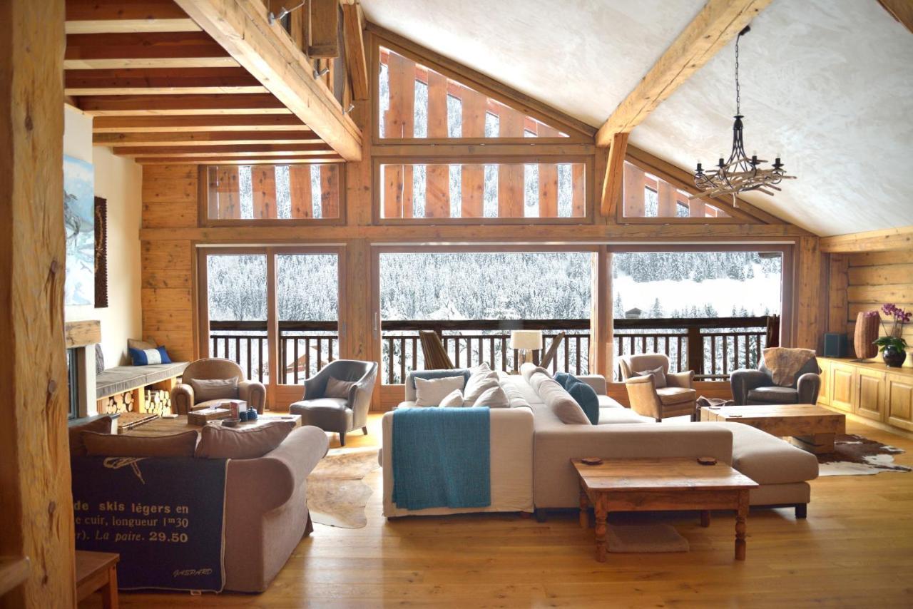 Chalet Cannelle Châtel Eksteriør bilde
